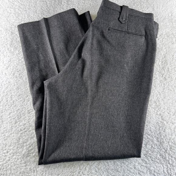 Circle S Other - Vintage Circle S Western Cowboy Straight Leg Dress Pants Gray Polyester 38x32